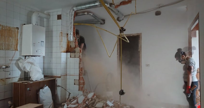 demolicion cocina